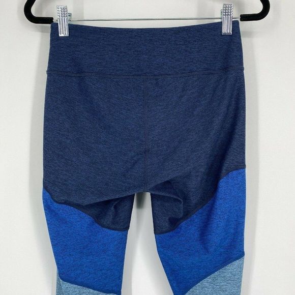 Outdoor Voices Springs 7/8 Tri-Color Leggings Size Small Stretch Cropped Workout - Picture 5 of 10